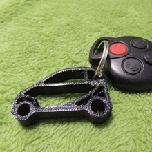 smart car keychain smart-fortwo automotive 3d print model - Mito3D