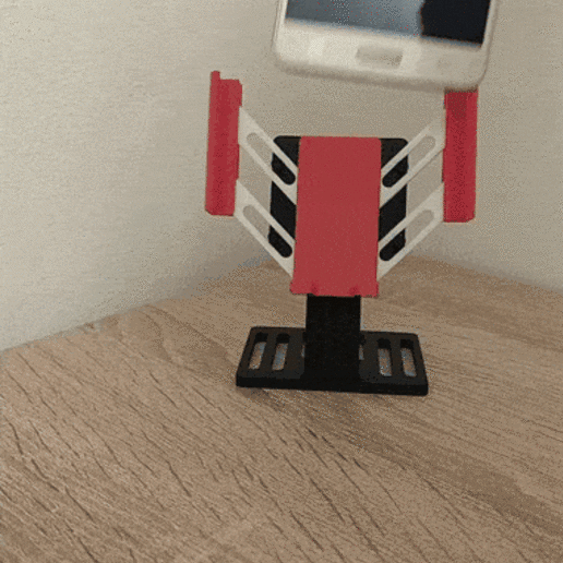 smart holder mobile phone stand 3D print model - Mito3D
