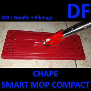 inteligente esfregão compactar Batira modelo df vassoura 3d print model - Mito3D
