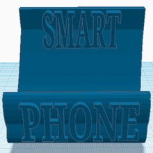 smart phone holder home 3d print model - Mito3D
