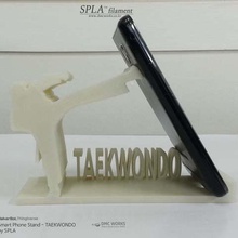 smart phone stand-taekwondo verschiedene smartphone 3d print model - Mito3D