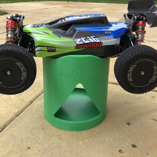 akıllı rc araba ayakta durmak Birleşik parçalar tabak uyuyor baskılar destekler gadget atölye araç tepsi binmek trx4 3D print model - Mito3D