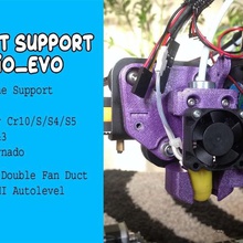smart support hotend aio cr10 s pro tornado ender tool 3d printer parts touch mi tevo 3 3d print model - Mito3D