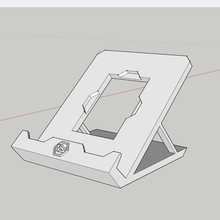 smartphone holder 3d print model - Mito3D