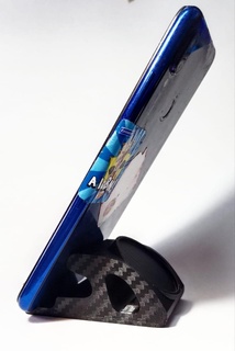 smartphone soporte celular apoyo útil stl futurista regalo corporativo 3d print model - Mito3D