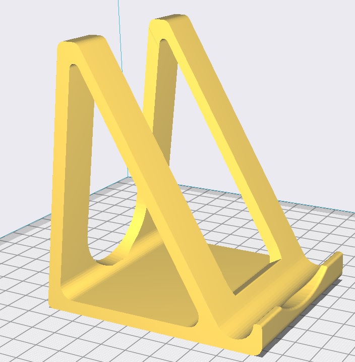 téléphone intelligent titulaire soutien 3D print model - Mito3D