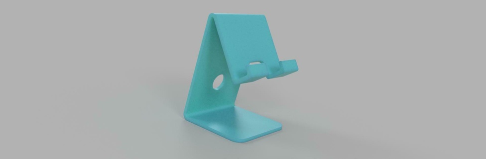 smartphone holder stand 3d print model - Mito3D