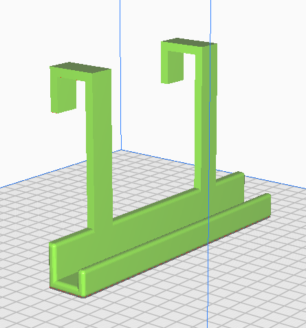 smartphone holder edge bed 3D print model - Mito3D