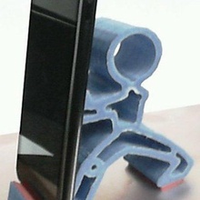 smartphone holder mod gadget mobile phone lg cell cellphone 3d print model - Mito3D