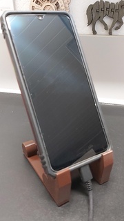 smartphone estante soporte célula teléfono 3d print model - Mito3D