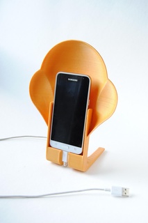 akıllı telefon ayakta durmak hoparlör Doluyor istasyon destek kabin 3d print model - Mito3D