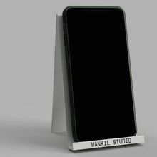 smartphone stand wankil studio android iphone laink holder terracid mobile_phone 3d print model - Mito3D