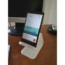 smartphone stand a casa titular 3d print model - Mito3D
