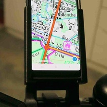 smartphone apoyo montaje bicicleta manillar deporte aire libre 3d print model - Mito3D
