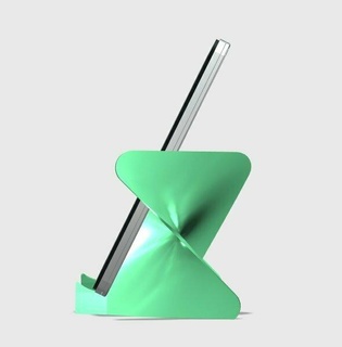 smartphone support sculpture Gadget tool storage phone holder art sculpture; gift 3d print model - Mito3D