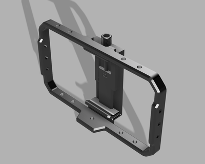 smartphone video cage smartphone video phone cage blog blogger iphone samsung smallrig cage video blog  3d print model - Mito3D