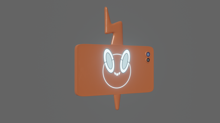 akıllırotom pokemon sanat rotom akıllı telefon pikaçu kül ketçum tutmak oyun video oyunu nintendo dürtmek ağ mavi sarı kanto pokeball canavar 3d print model - Mito3D
