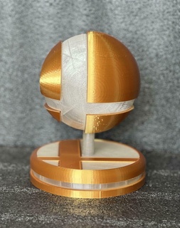 fracasser Balle trophée bros 3d print model - Mito3D
