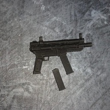 smg testemunho 1 12 açao figura arma 6 polegada brinquedo 3d print model - Mito3D