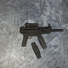 smg testemunho deluxe 1 12 açao figura arma 6 polegada brinquedo 3d print model - Mito3D