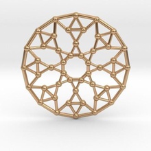 16smg pendant jewelry math graph pendulous 3d print model - Mito3D