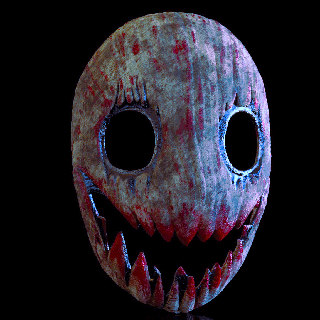 Lächeln Maske Grusel Cosplay Halloween Kostüm Mord 3d print model - Mito3D