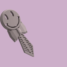 Sorridi pin cravatta moda oggetti giocattoli arte giocattolo Accessori 3d print model - Mito3D