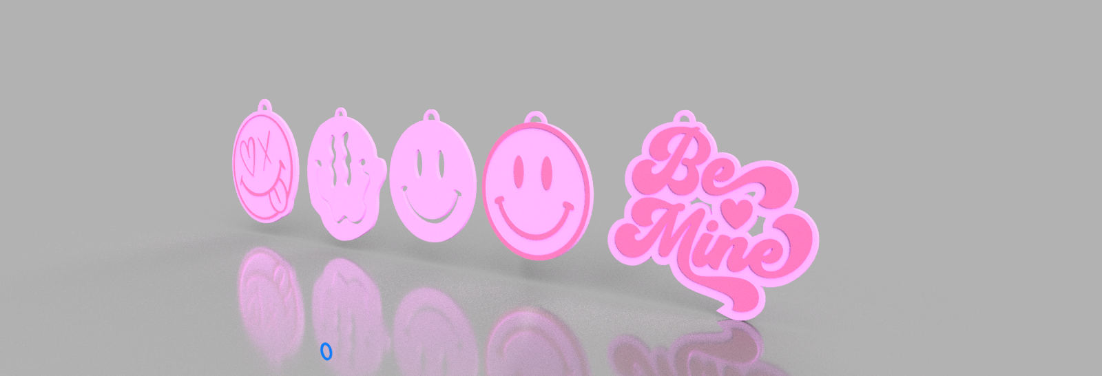 sourire pinki 3D print model - Mito3D