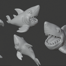 sourire requin 3d print model - Mito3D