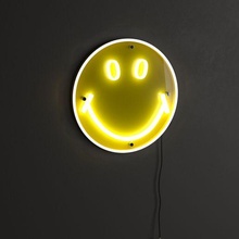 smiley neon light 3d print model - Mito3D