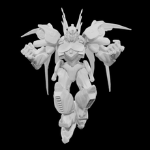 hiere a thor mech juego gundam por el mal camino anime figura de juguete robot rojo mecha 3d print model - Mito3D