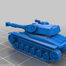 el abatidor tanque strv74 patrón juego juegos 3d print model - Mito3D