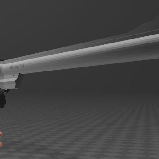 smith & wesson 27 xxl various firearm s&w revolver gun 3D print model - Mito3D