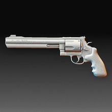 ferreiro Wesson gadget armas arte bala Alto poli rifle 3d print model - Mito3D