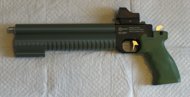 smk pp700w shroud kit airguns shooting air pistol 3d print model - Mito3D