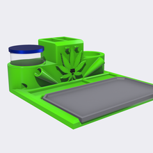 Rauch Kumpel Gras Bahnhof Veranstalter 3d print model - Mito3D
