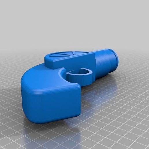 smoke gun game toy accessories 3D print model - Mito3D