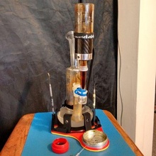 smokenado stand tool dish holder bong glass water pipe 3d print model - Mito3D