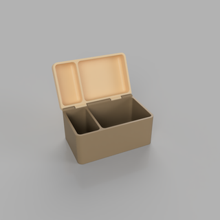 fumar caixa tabaco caixas organizador estanque 3d print model - Mito3D