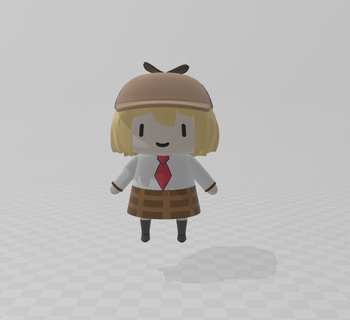 smol ame Various hololive in amelia watson soul 3d print model - Mito3D