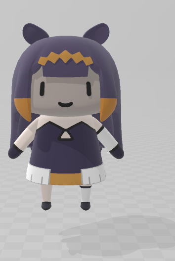 smol ina Various hololive in 3D print model - Mito3D