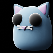 smol gattino gioco gatti piccolo animali 3d print model - Mito3D