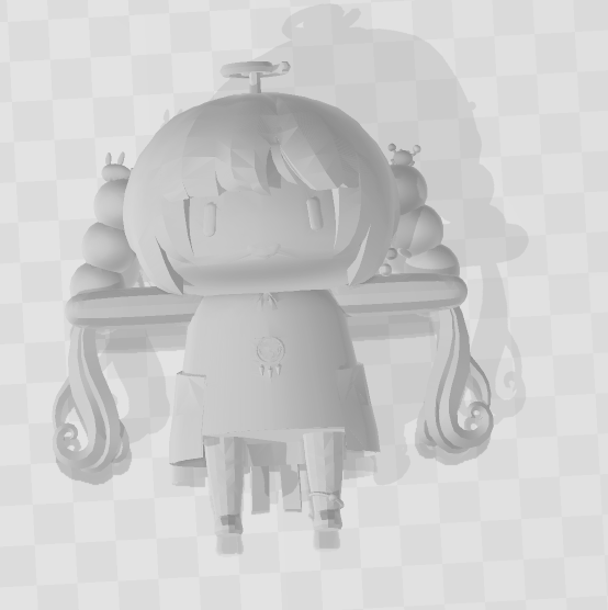 smol vari hololive in 3D print model - Mito3D