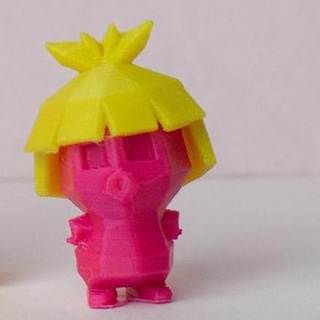 smoochum escuela politécnica pokemon low poly lowpoly facetado gen 2 ii Generacion figura empujar Lun 3d print model - Mito3D
