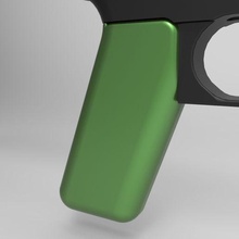 lisse ar pistolet poignée 3d print model - Mito3D