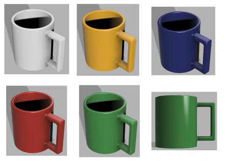 smooth cup Art mug coffee milk argentina 2023 art new 3d print model - Mito3D