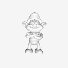 smurf papa game smurfs schtroumpf toy 3d print model - Mito3D