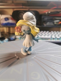 smurfette 02 brinquedo 3d print model - Mito3D
