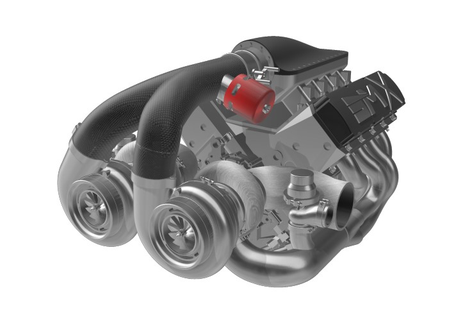smx twin turbo 481 drag engine Various car racing proline 481x pro mod 3d print model - Mito3D