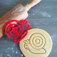 lumaca biscotto taglierina animale cottura Impasto forma cucina infornare biscotti speculoos 3d print model - Mito3D